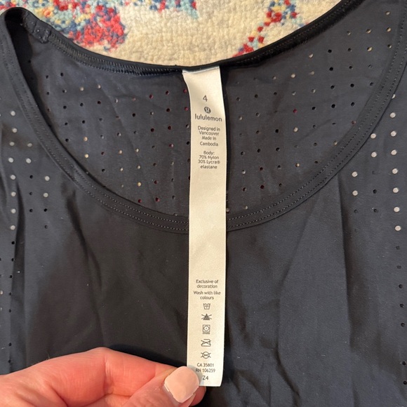 Lululemon Athletica Black Tank Top - Picture 4 of 7